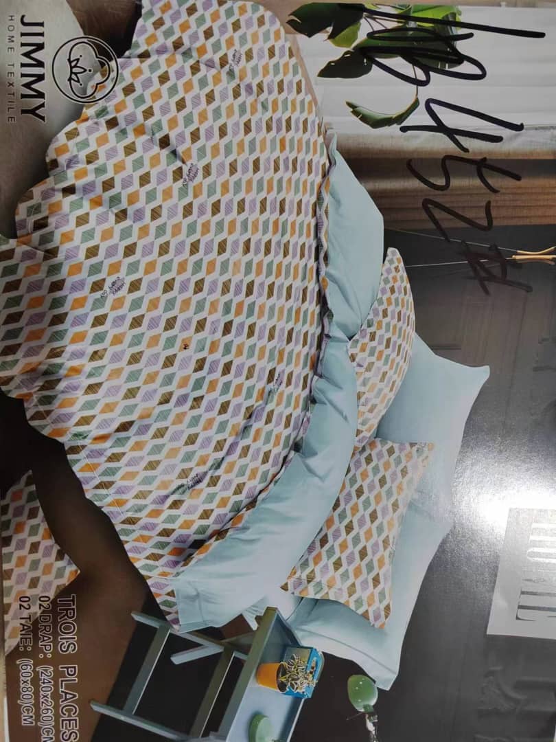 Duvet Cover Set The material is soft, durable and luxurious to sleep on. You also get to enjoy a comfortable night sleep with the bed sheet in this set.