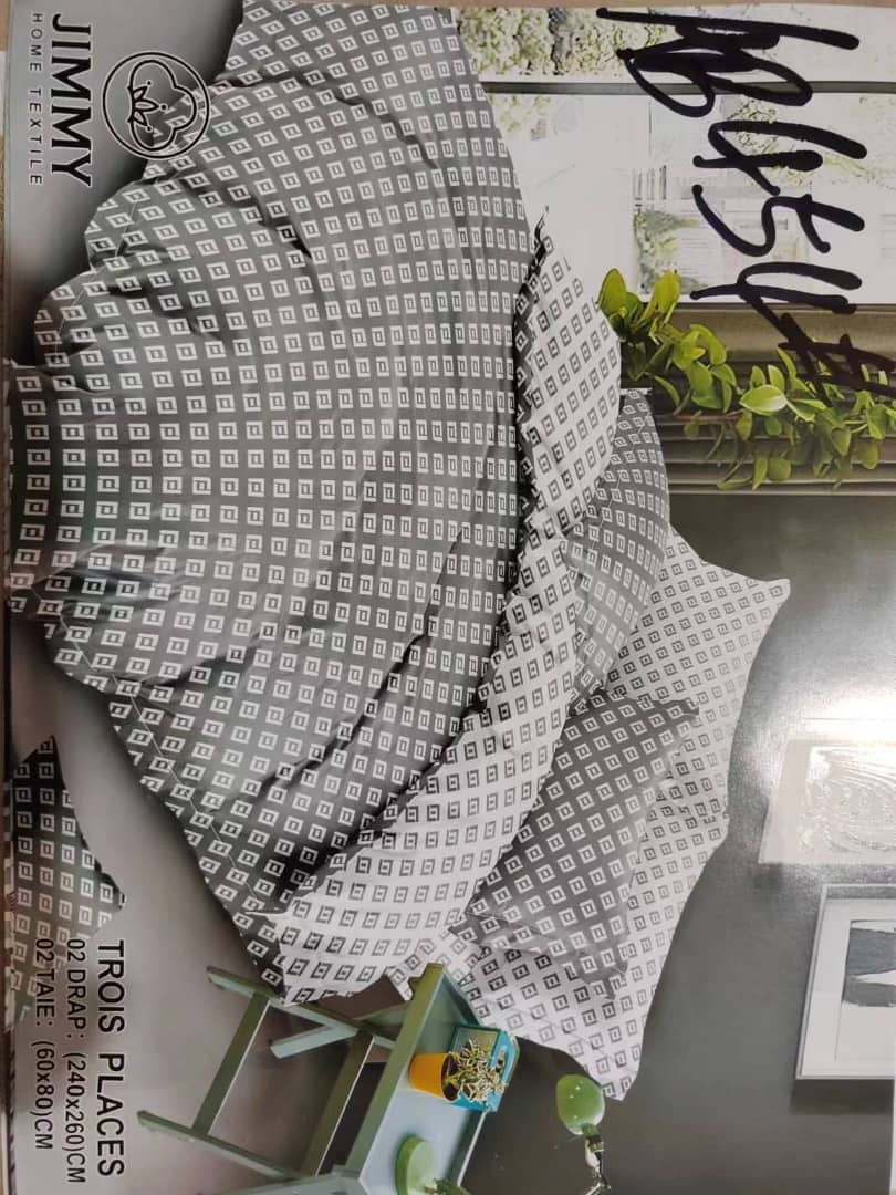 Duvet Cover Set The material is soft, durable and luxurious to sleep on. You also get to enjoy a comfortable night sleep with the bed sheet in this set.