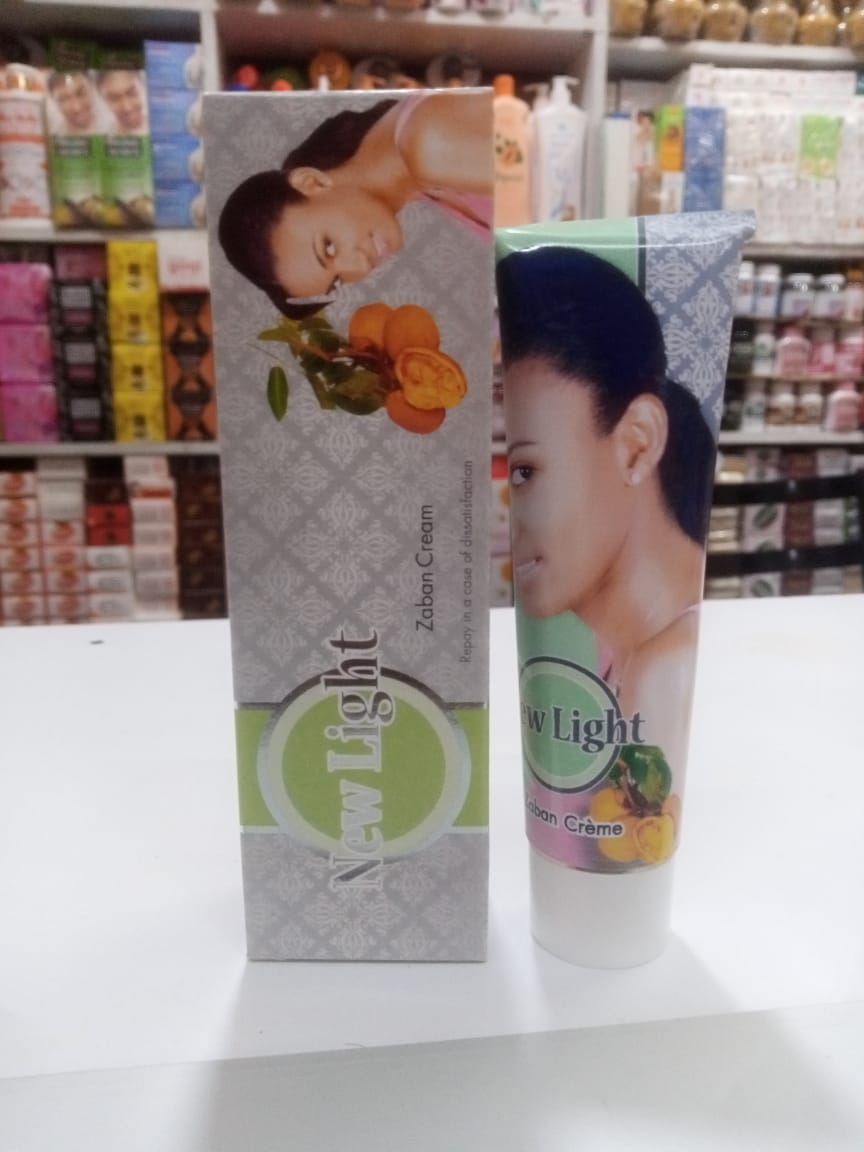 New Light Zaban Crema. Lightens Skin, Dark Knuckles, Knee & Elbow.