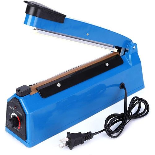 12'' Impulse Heat Sealer 300mm Electric Plastic Poly Bag Hand Sealing Machine