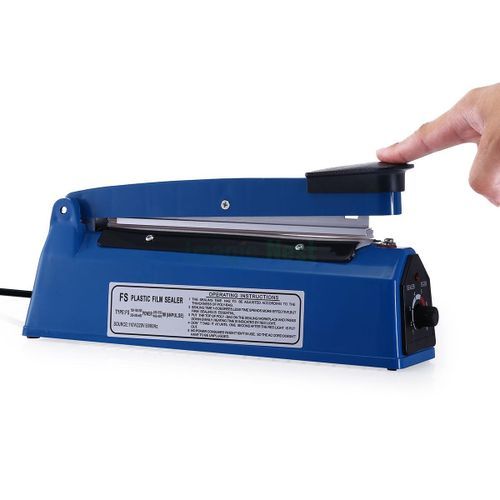 12'' Impulse Heat Sealer 300mm Electric Plastic Poly Bag Hand Sealing Machine
