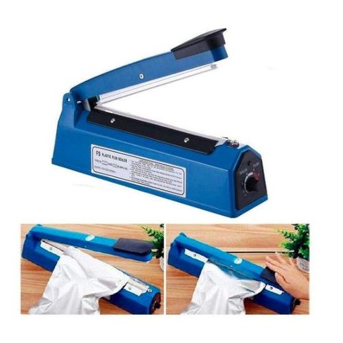 12'' Impulse Heat Sealer 300mm Electric Plastic Poly Bag Hand Sealing Machine