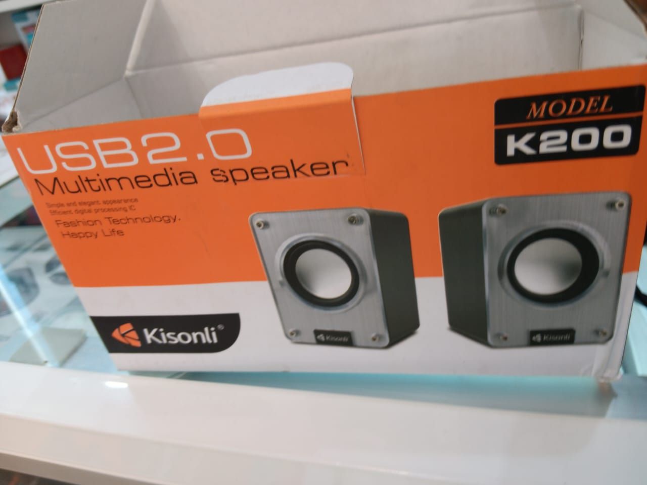 Kisonli Portable Desktop/Laptop USB Speakers