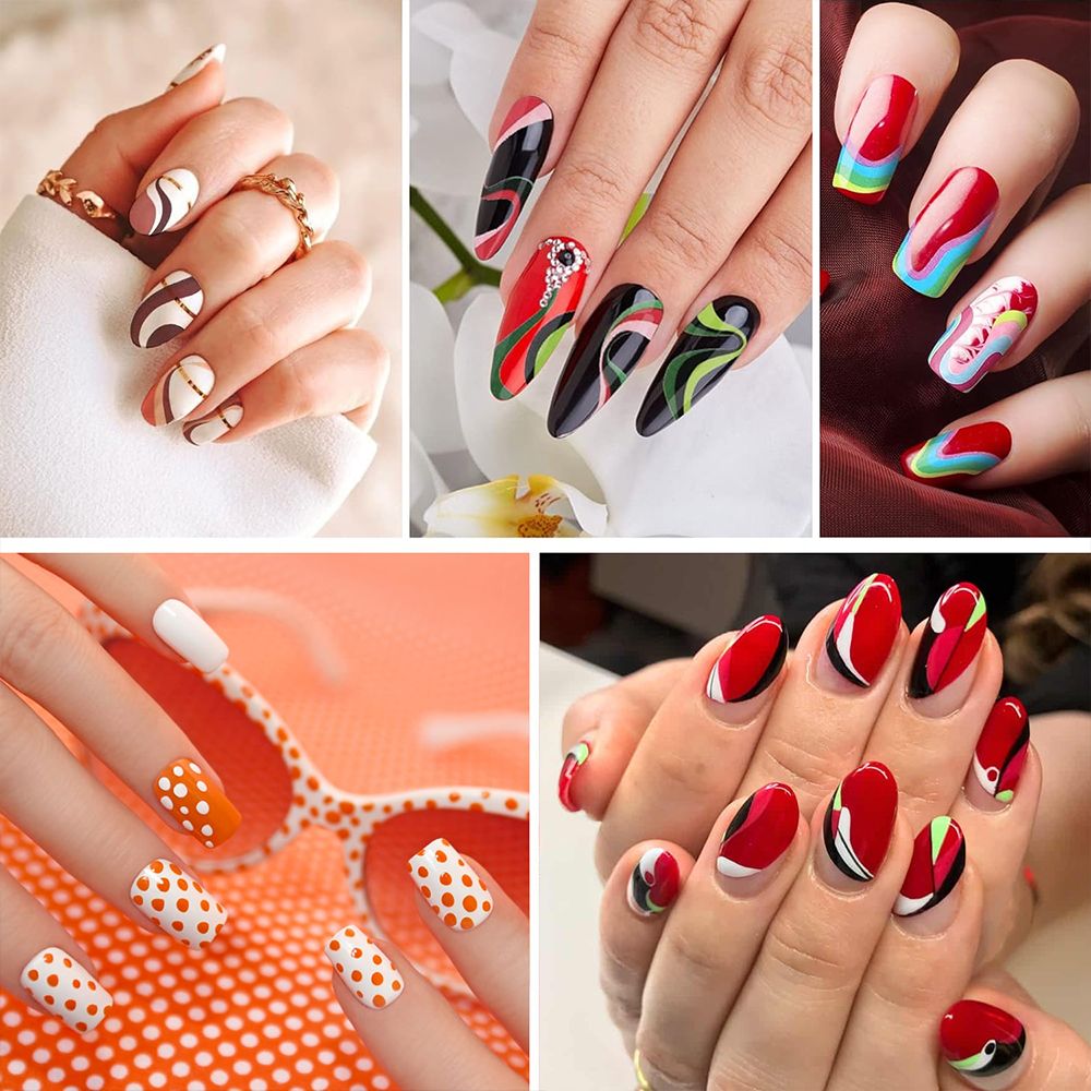 Manicure Tools Set Drill Pen Nail Brush Nail File Rhinestone Multifunctional Colorful Set
