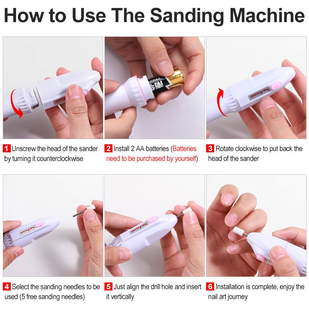Nail Gel Lamp Manicure kits LED Nail Dryer Nail Manicure Tool UV Portable UV Led Nail Dryer Lamp Nail Kits