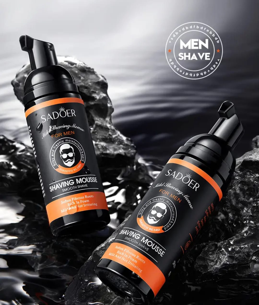 SADOER Smooth Shave Mild Shaving Mousse