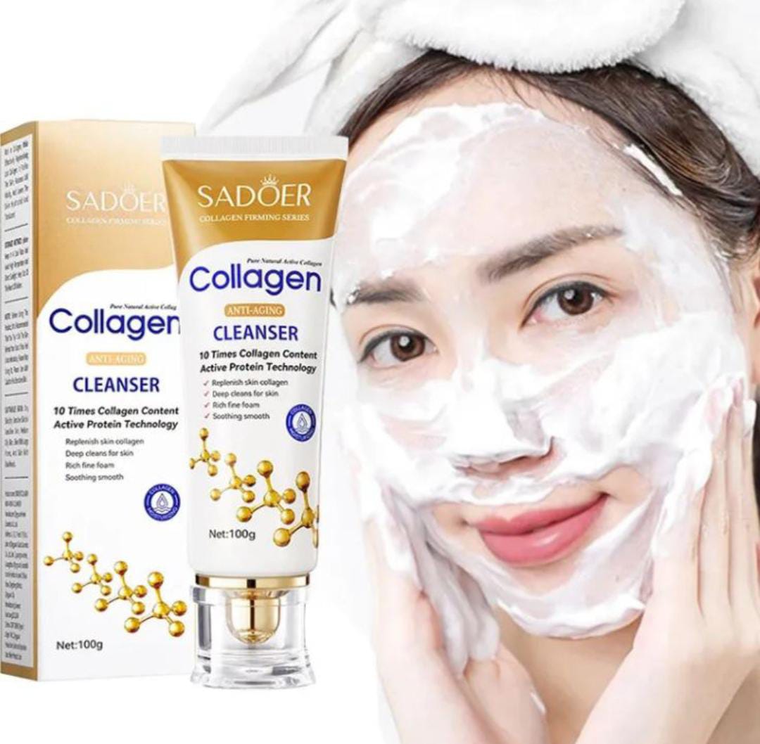 SADOER Collagen Anti-Aging, Anti Wrinkle Face Cleanser