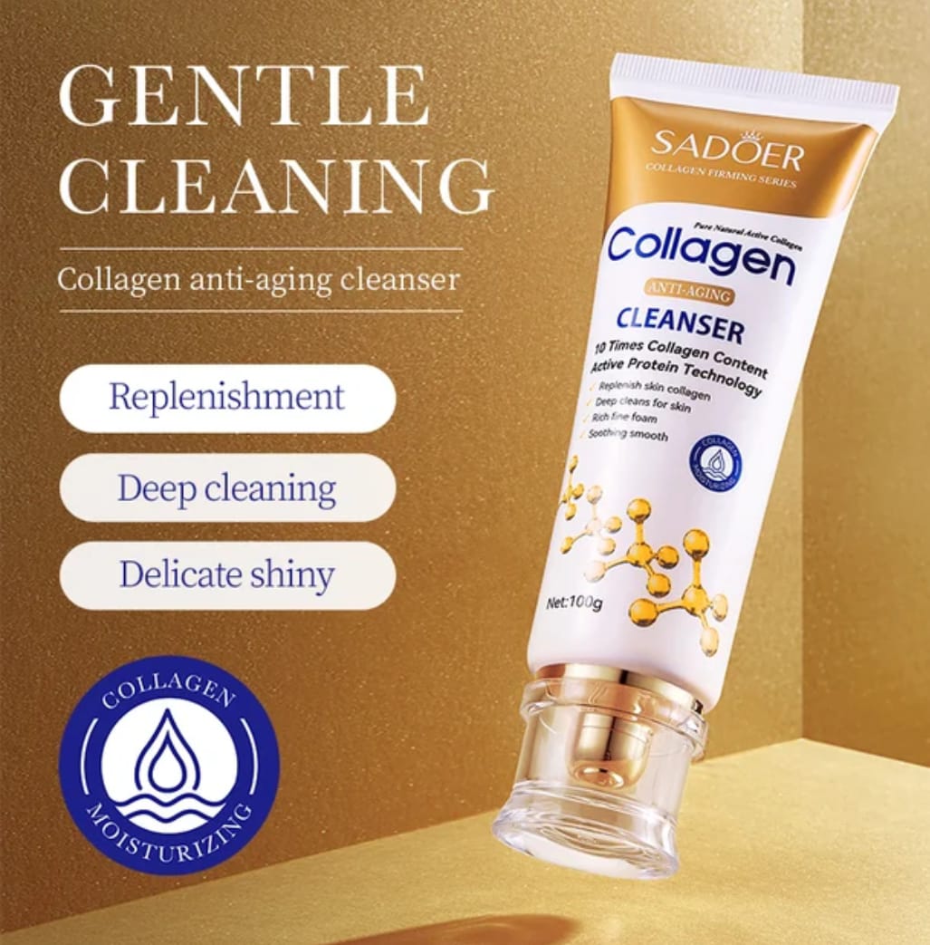 SADOER Collagen Anti-Aging, Anti Wrinkle Face Cleanser