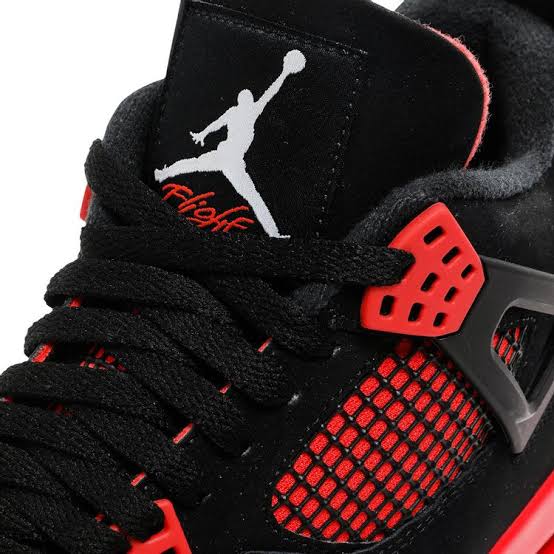 Jordan Kids Air Jordan 4 Retro "Red Thunder" Sneakers