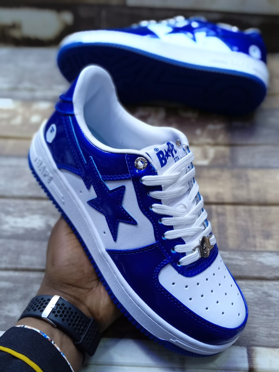 Fashion BATHING APE® Bape Sta #6 low-top Sneakers -
