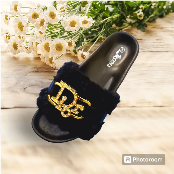 Fashion Women fluffy Sandals Summer Platform