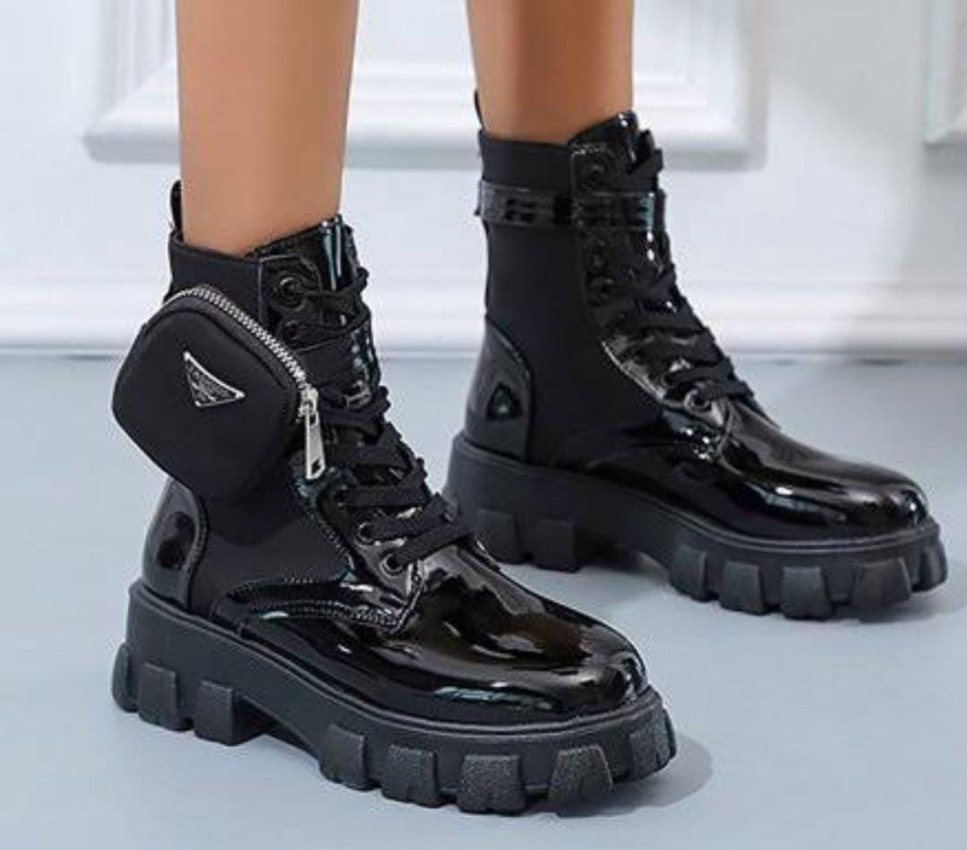 Best price for Women's Prada Boots Color-Black Size-EU37 1000172999