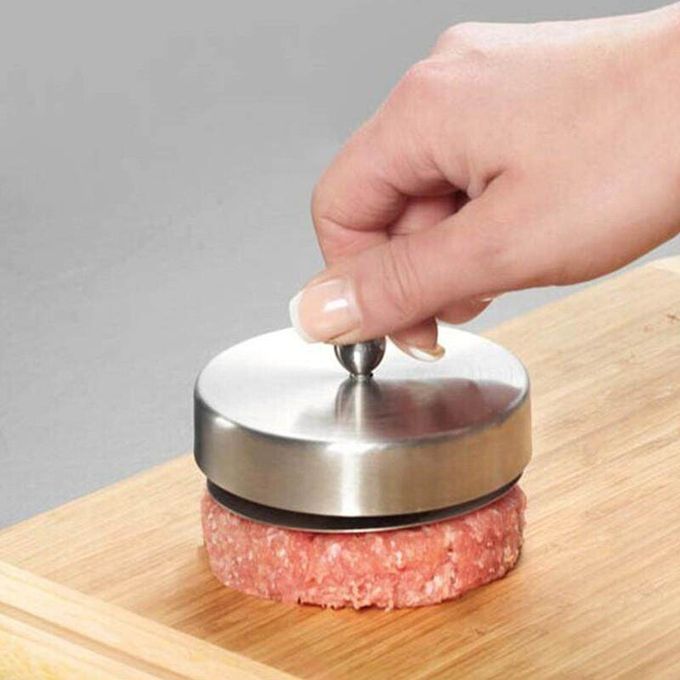 !metal Hamburger Presses Patties Maker Machine Meatloaf Stainless Steel Mold Hamburger Presses Patties Gadget Tools