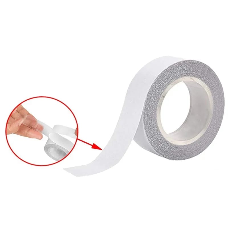 Size 5meters Double Sided Body Tape Self-Adhesive Bra Clothes Tape Dress Shirt Secret Sticker Clear Lingerie Tape Invisible Chest Patch