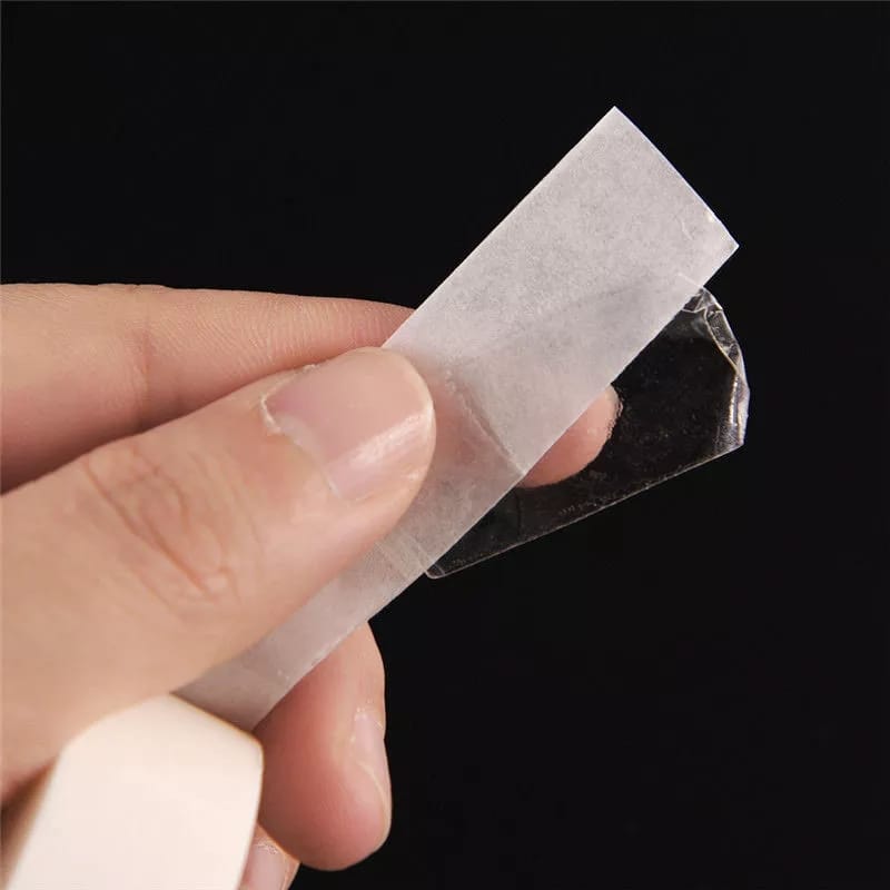 Size 5meters Double Sided Body Tape Self-Adhesive Bra Clothes Tape Dress Shirt Secret Sticker Clear Lingerie Tape Invisible Chest Patch