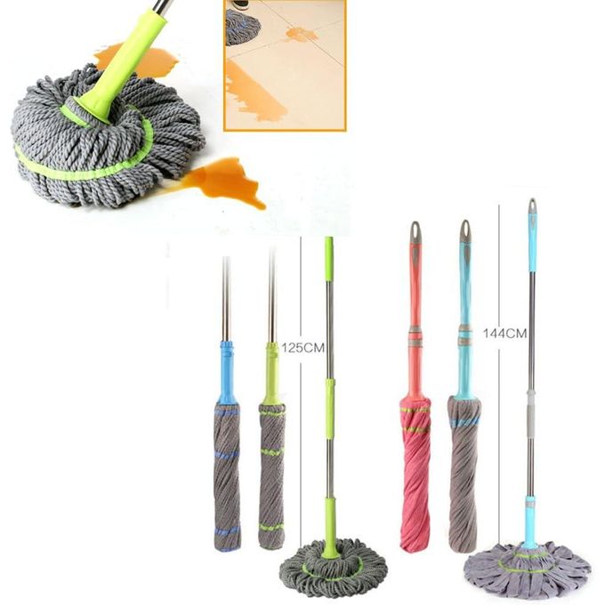 Twist Mop, Self-Wringing Wet Mop for Floor Cleaning