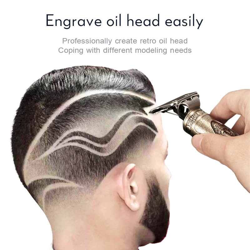 Professional Hair Trimmer/Clipper Cordless Barber Chargeable