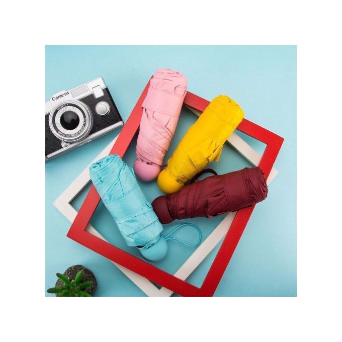 Fashion Capsule Umbrella, Ultra Lights And Mini Umbrella With Cute Capsule Case