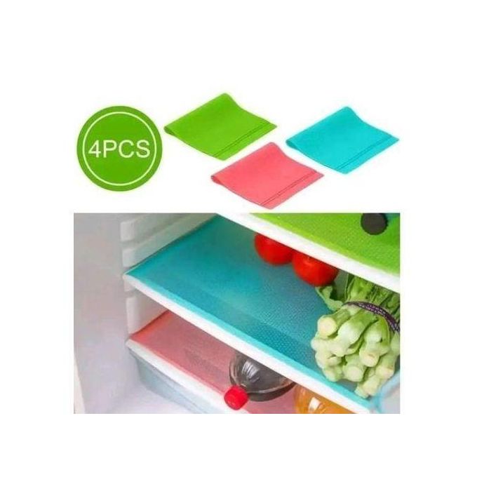 4pcs pvc fridge mats