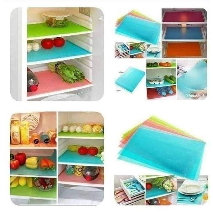 4pcs pvc fridge mats