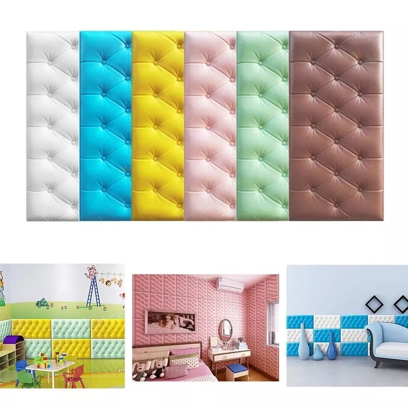 Anti- Collision Head Board/ Wall Sticker Wallpaper  30*60