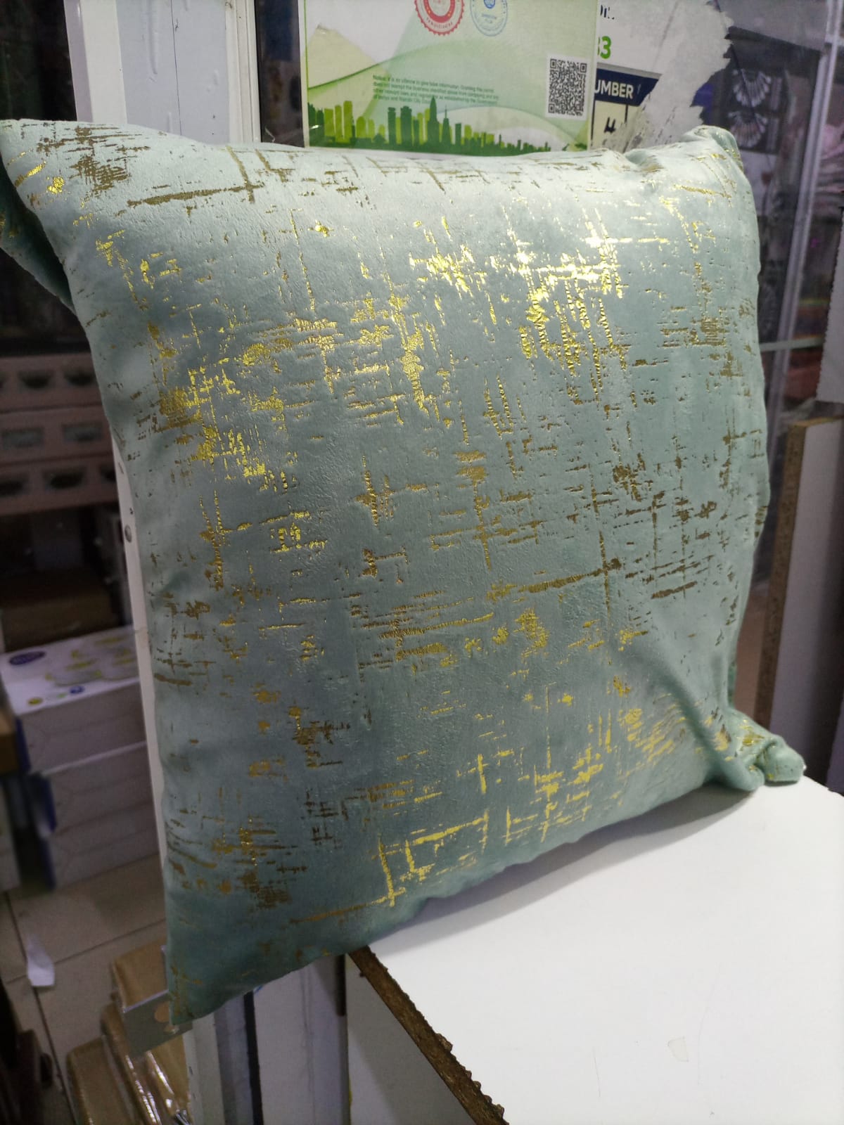 Velvet material throw pillow covers