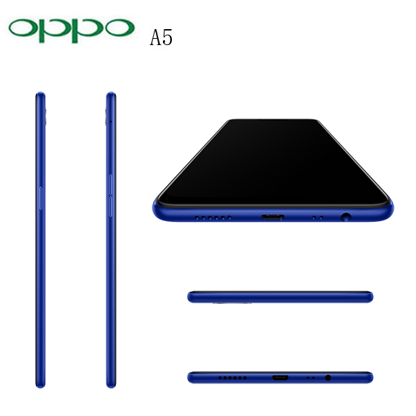 Refurbished OPPO A5  phone 100%Original 64GB 6GB Mobile Phone smart phones Dual SIM 64GB