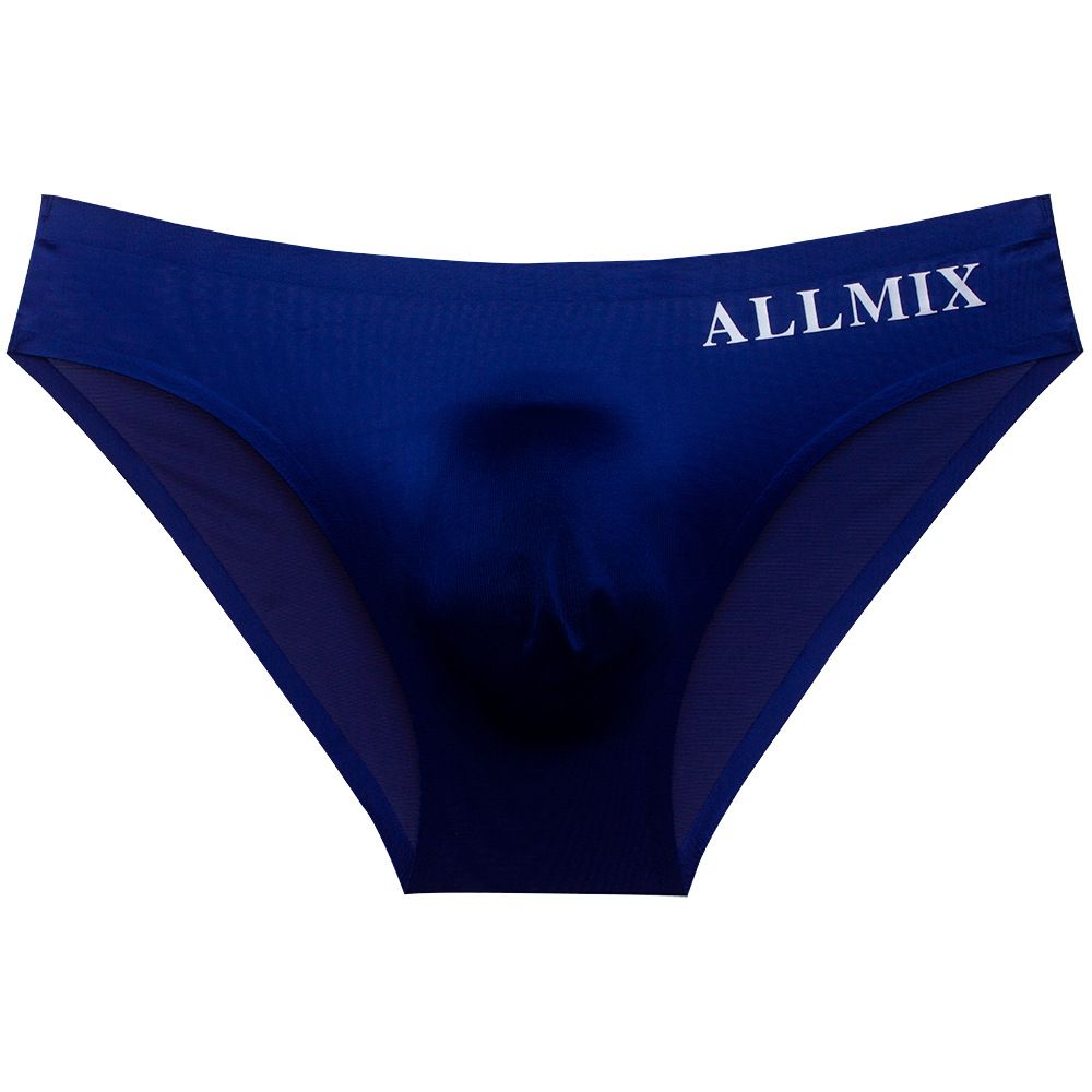 5 PCS Men's underwear，Foreign Trade Men's summer breathable comfortable sports sexy transparent omelet ice silk low-waisted briefs