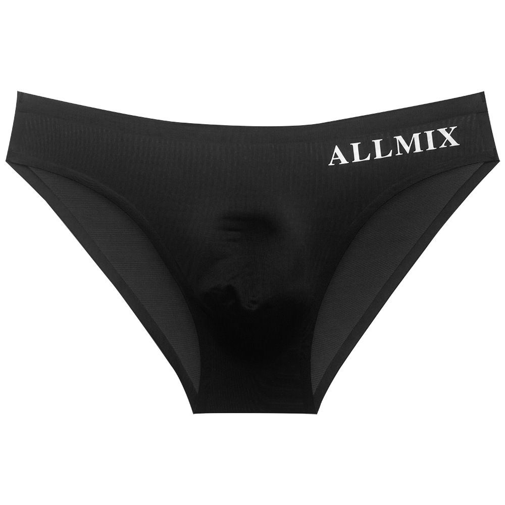 5 PCS Men's underwear，Foreign Trade Men's summer breathable comfortable sports sexy transparent omelet ice silk low-waisted briefs