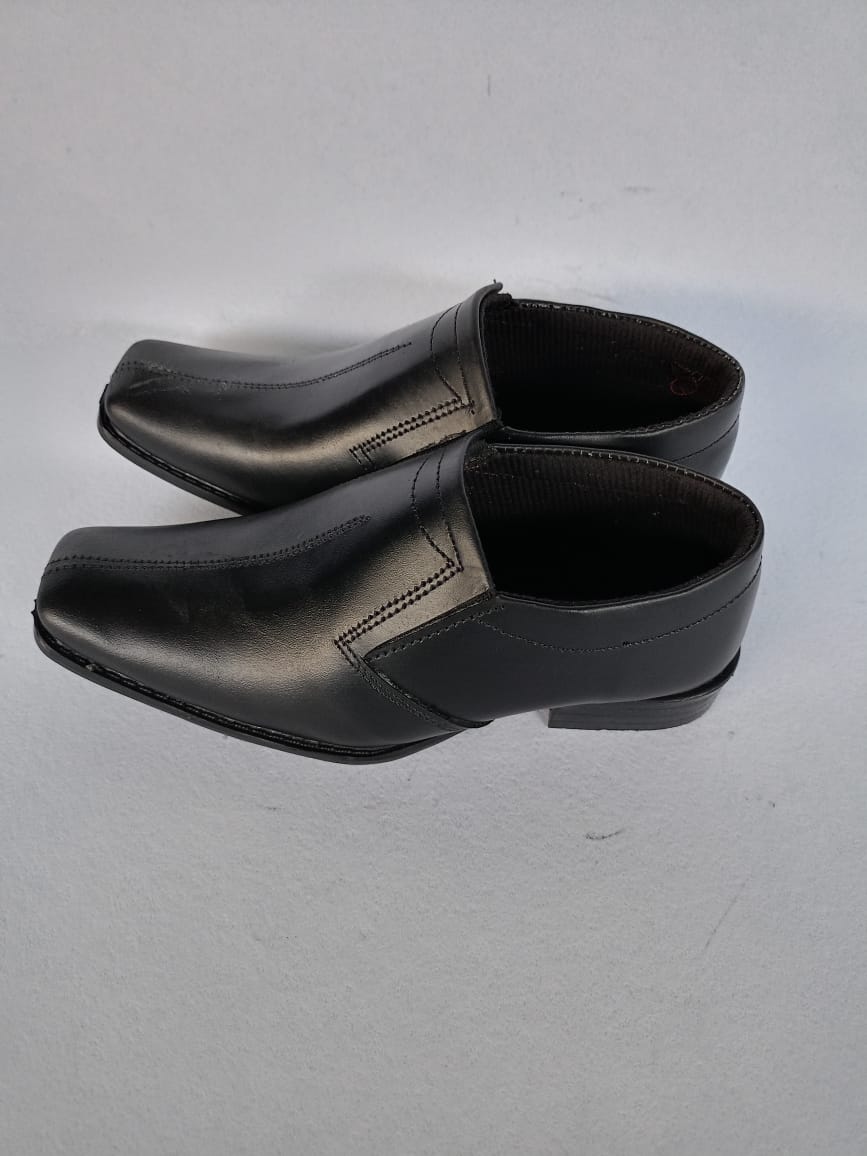High Quality Boys (children,kids) official sharpshooter slip on shoes with no laces  made from pure genuine leather, good for wedding ceremonies and outings
