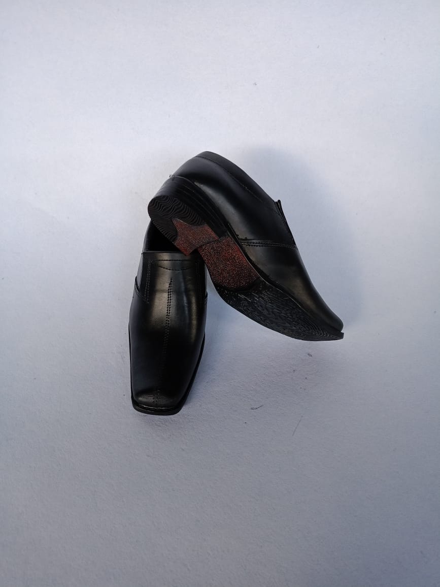 High Quality Boys (children,kids) official sharpshooter slip on shoes with no laces  made from pure genuine leather, good for wedding ceremonies and outings