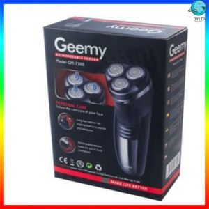 Geemy Rechargeable Cordless Shaving Machine With Indicator + beard Smoother Shaving Machine