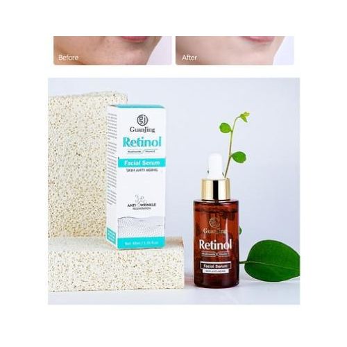 Guanjing Retinol Face Serum With Nicotinamide And Vitamin E Facial Serum Anti-aging Anti wrinkle Skin Regeneration -40ml
