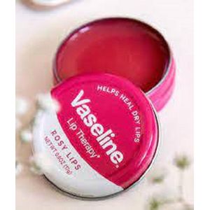 Vaseline Rosy Lips Balm Therapy With Rose Oil- 20g