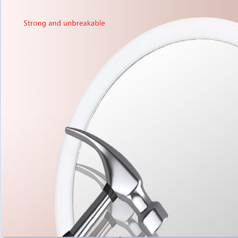 Makeup Mirror LED Light Intelligent Replenishing Desktop Vanity Mirror Folding Table To Carry Light Beauty Mirror