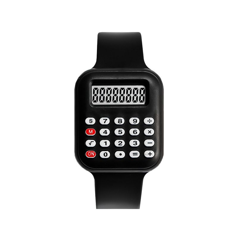 Multifunctional Children's Watch Student Party Electronic Calculator Watch Date Counting Digital Electronic Watch Men's Watch