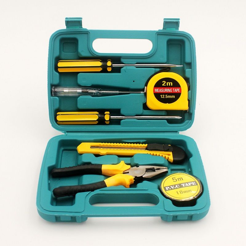 Hardware Toolbox Set Car Household Vise Wrench Screwdriver Combination Tool Set