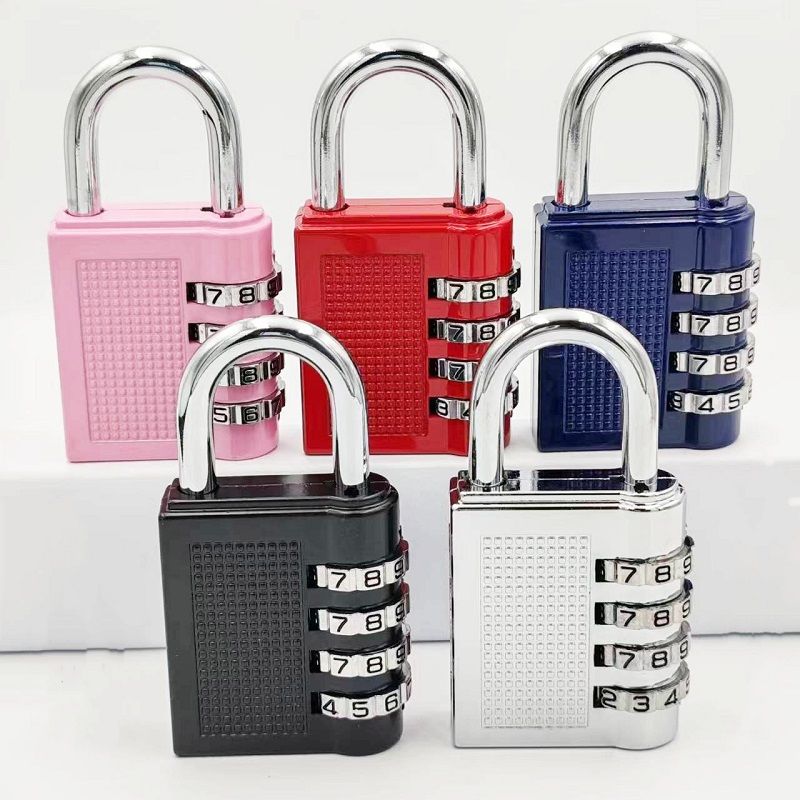 Combination Lock Large Suitcase Dorm Notebook Password Padlock Mechanical Password Zinc Alloy