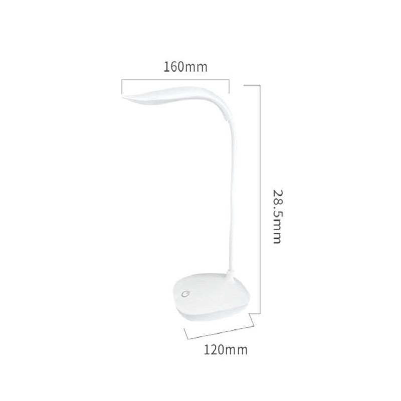 Children Learn Eye Care Touch Small Lamp Students LED Reading Lamp USB Charging Bedside And Bedroom Lamp