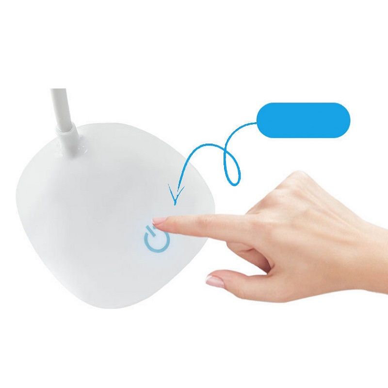 Children Learn Eye Care Touch Small Lamp Students LED Reading Lamp USB Charging Bedside And Bedroom Lamp