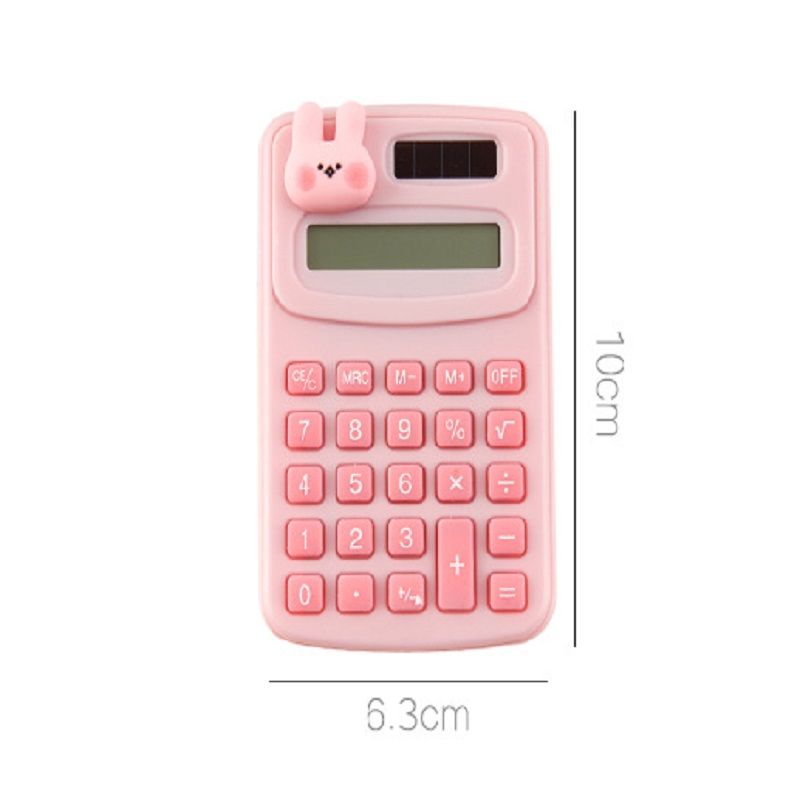 Cartoon Cute Calculator Fashion Mini Portable Small Calculator Portable Office Student Computer