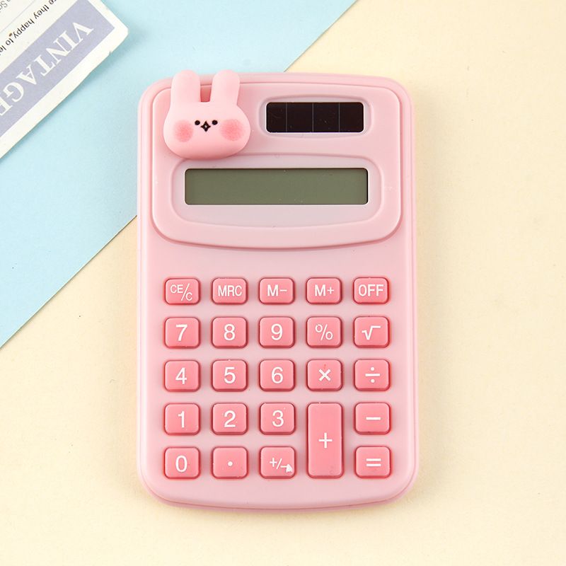 Cartoon Cute Calculator Fashion Mini Portable Small Calculator Portable Office Student Computer