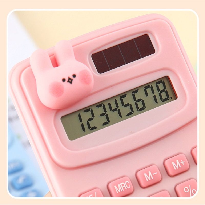 Cartoon Cute Calculator Fashion Mini Portable Small Calculator Portable Office Student Computer
