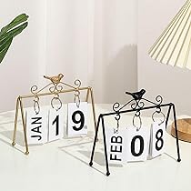Office Date calenda display decor