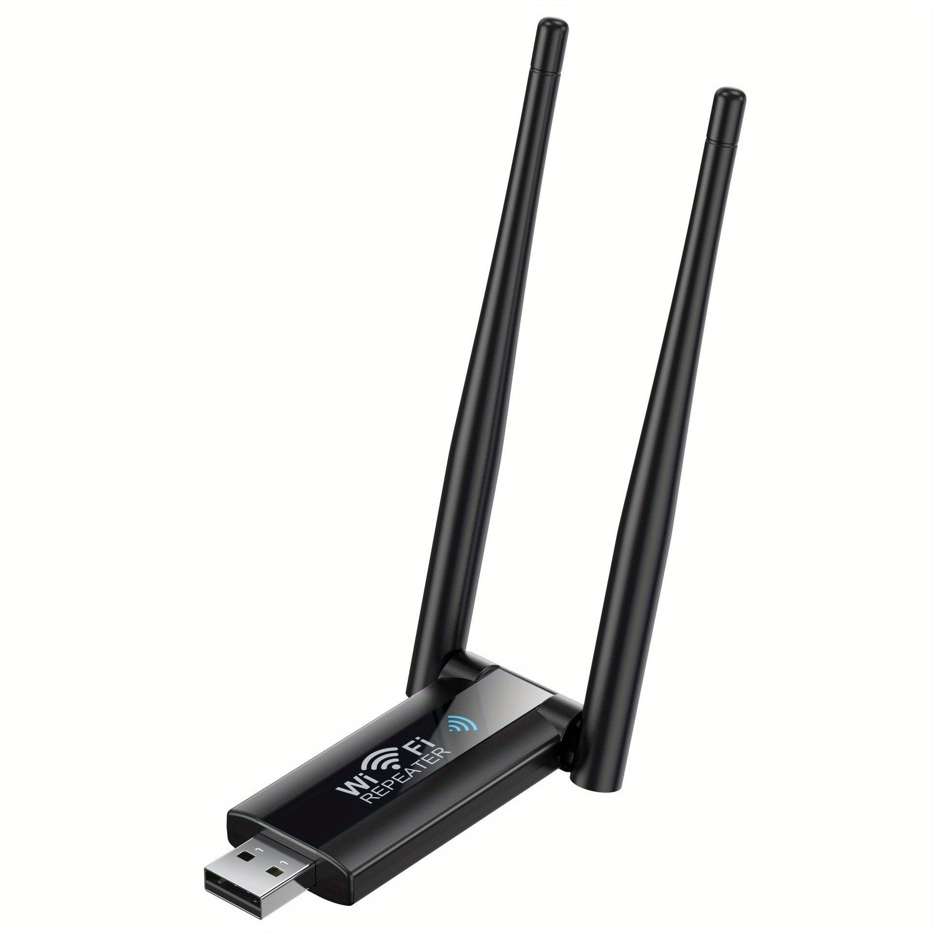 Wireless Wifi Signal Amplifier, 300Mbps 2.4G Portable Signal Booster Repeater, USB-Powered High-Power WiFi Hotspot Extender For Computer Office Indoor