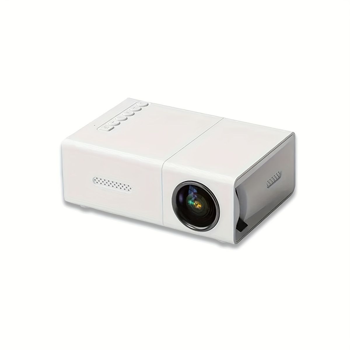 Mini HD Portable Projector - Crisp, Vibrant Viewing Anywhere - Built-in Speakers, Multiple Interfaces - Perfect for Gaming, Outdoor Movies, Camping, Home Theater & Office Presentations