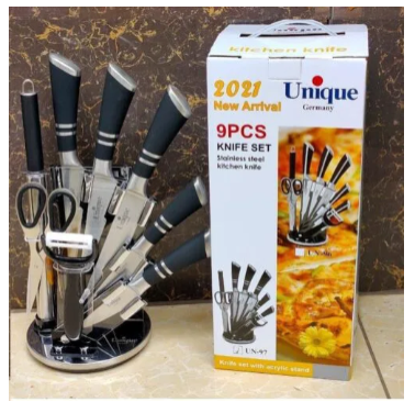 9PCs Knife Set-Stainless Steel