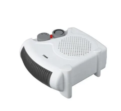 Mika Fan Heater, 1000-2000W, White