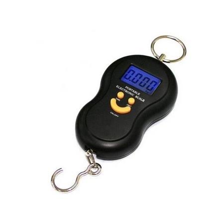 Electronic Scale Digital Portable 50Kg Weighing Scale Mini Hand Hook ScalePerfect accuracy:50kg capacity with 5~10g accuracy

Weight in total 4 scale:Kg, Lb, JIN, OZ ( 1kg=2.2Lb=2JIN=35oz ) ,great for