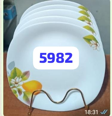 Sundabest Classy High Quality Dinner Plates 6 Pcs
. We brings you this perfect dinner plates with a premium quality for your daily kitchen needs that will help you serve the perfect meal.
